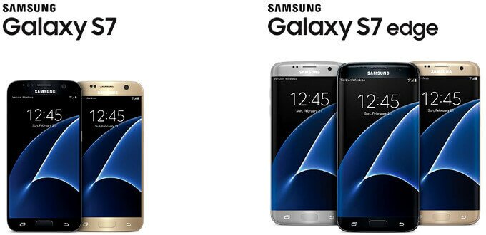 Популярность Samsung Galaxy S7