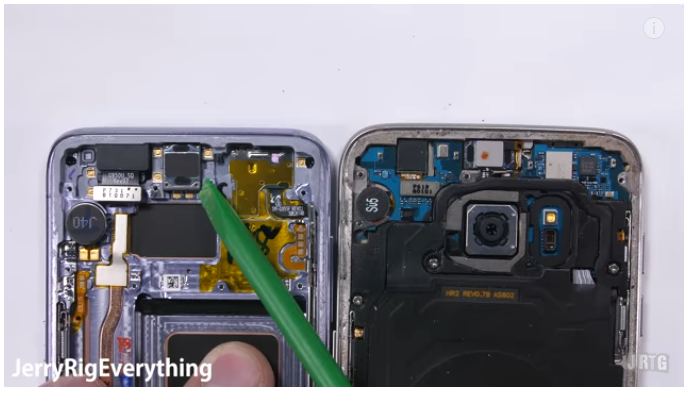 Видео разборки Samsung Galaxy S8