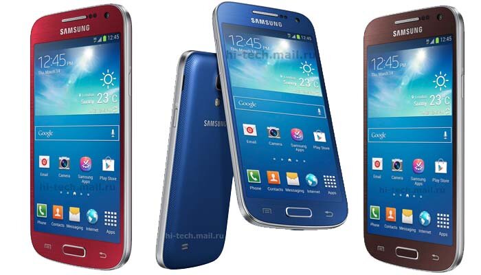 Samsung Galaxy S4 mini new colors
